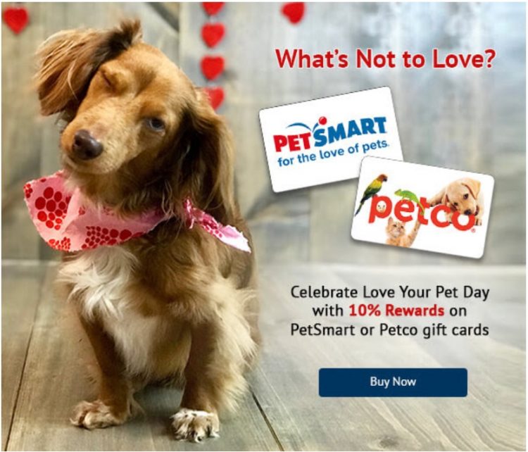Expired Giftcards Com Earn 10 G Money Rewards On Petsmart