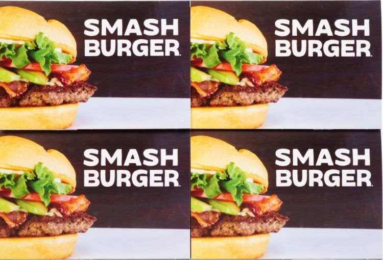 Smashburger Gift Card 4x $25