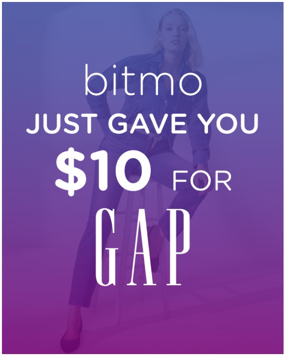 Expired Bitmo Get 10 Gap Promo Card Free With Promo Code Addit