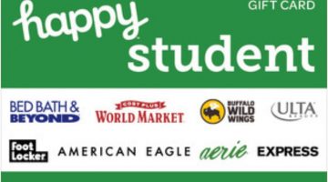 Happy Student Gift Card