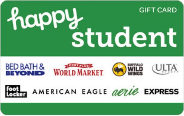 Happy Student Gift Card