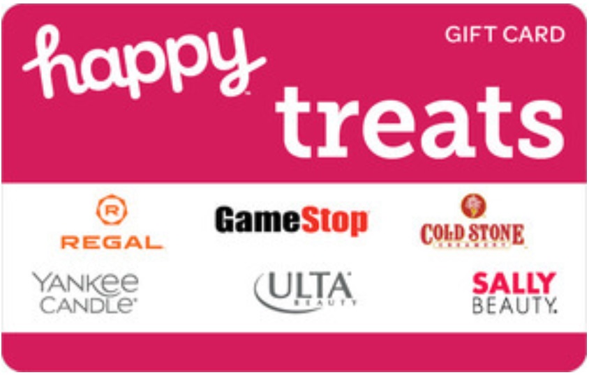 3 New Happy Gift Card Brands Happy Treats, Happy Mother's Day & Happy
