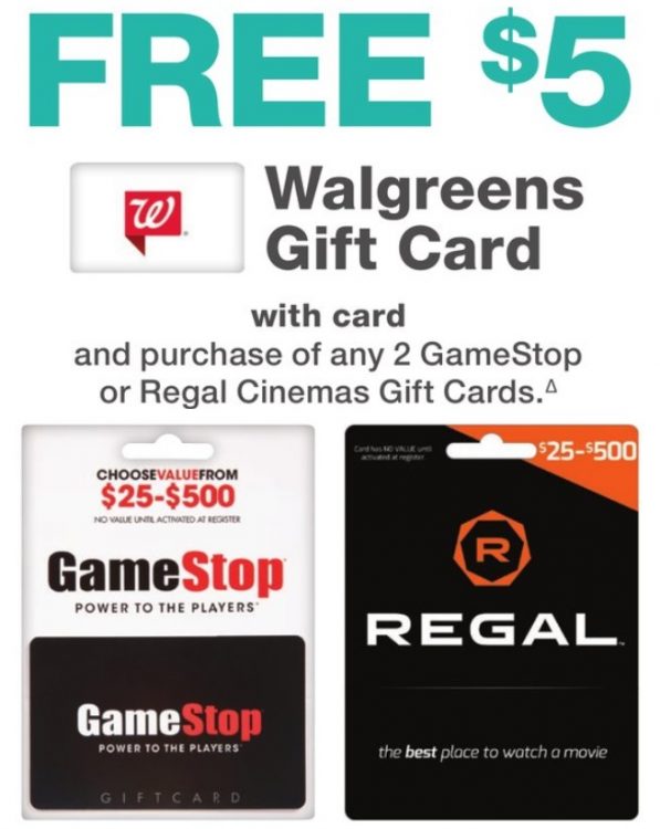 Expired Walgreens Buy 2x Gamestop Or Regal Cinemas Gift Cards