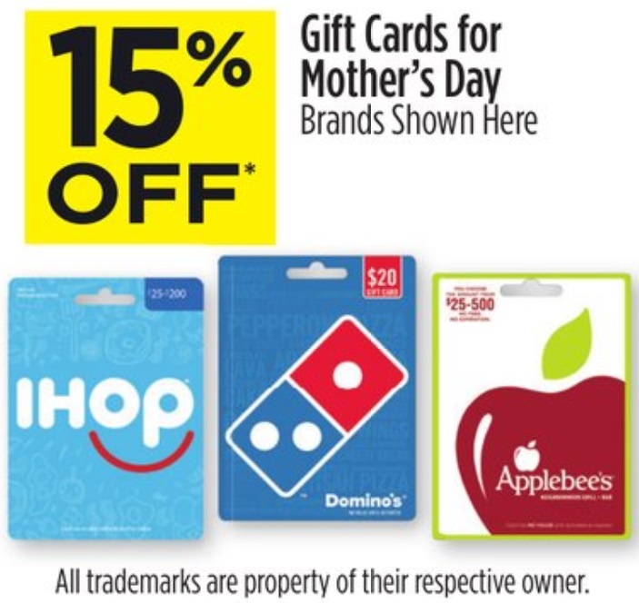 Expired Dollar General Save 15 On Gift Cards For Ihop Domino S Applebee S Gc Galore - applebees roblox