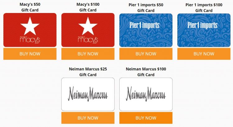 Expired Giftcardmall Save 15 On Select Gift Cards Macy S Neiman Marcus Pier 1 Imports Gc Galore - buy roblox egift card online giftcardmall com