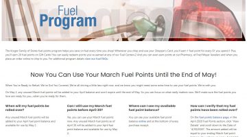 Kroger Fuel Points Extended
