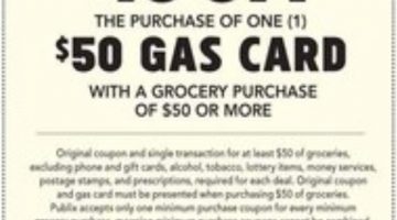 Publix Gas coupon 04.15.20