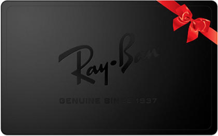 ray ban gift card