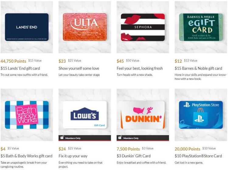 Expired List Of Aarp Rewards Gift Card Deals For May 2020 Limit 3 Per Month Gc Galore