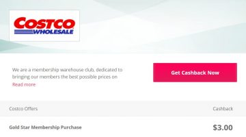 Costco Membership Cashback