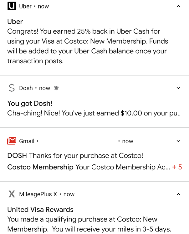 Costco membership stacking offers