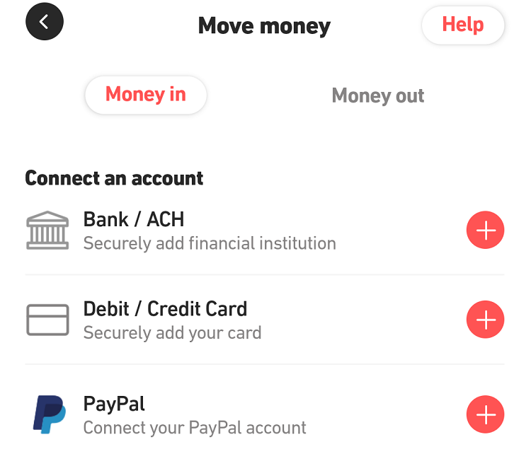 Fluz app - Pay via PayPal
