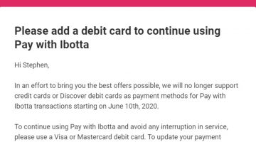 Pay With Ibotta Credit Card