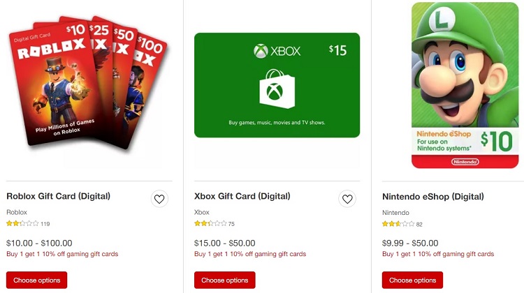 Expired Target Buy 1 Gaming Gift Card Get 1 Gaming Gift Card