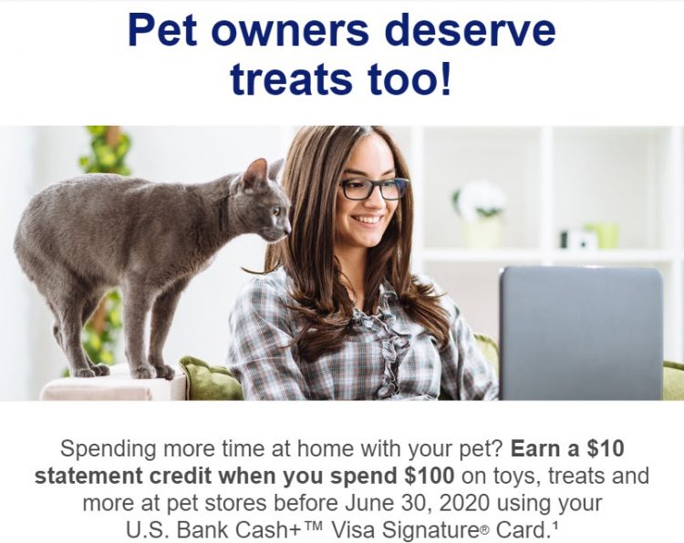US Bank Cash+ Pet Stores
