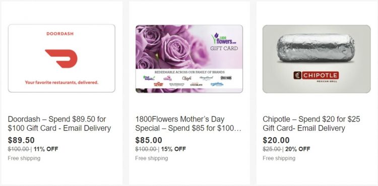 Expired Ebay Ppdg Save On Doordash Chipotle 1 800 Flowers