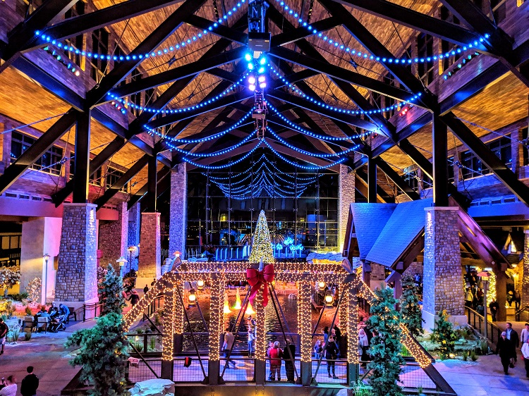 Gaylord Rockies Resort & Convention Center at Christmas