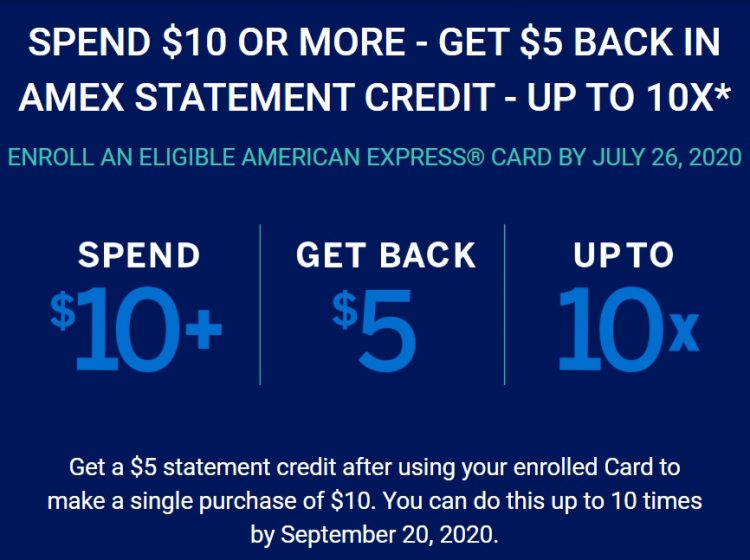 Shop Small Amex Offer