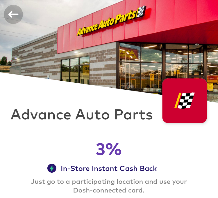Dosh Advance Auto Parts