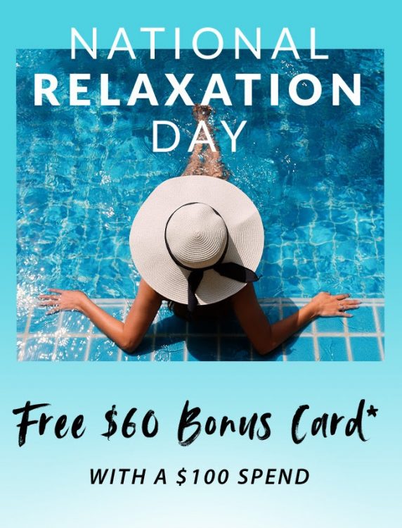 Spa Week Promo Code RELAXTODAY50