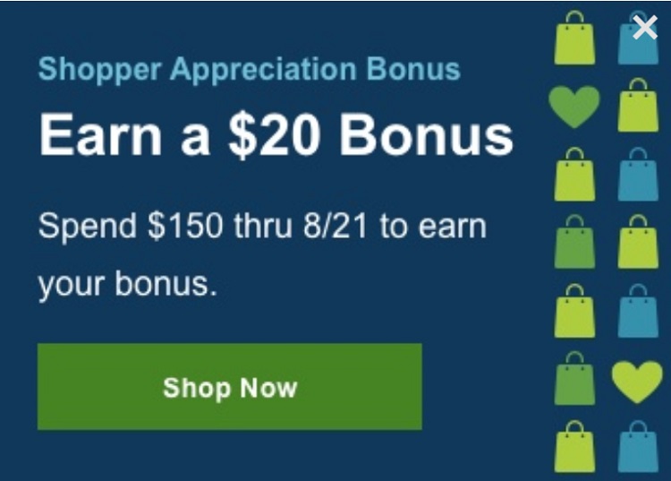 USAA shopping portal bonus