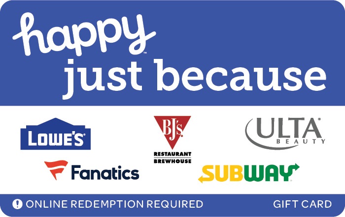 Happy Just Because Swap Gift Card