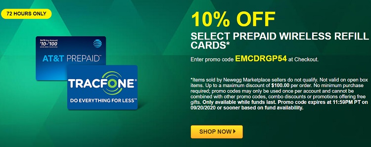 Expired Newegg Save 10 On Select Prepaid Phone Gift Cards With Promo Code Emcdrgp54 Ends 9 20 20 Gc Galore - nuevo promocode robloxig500k roblox by roy