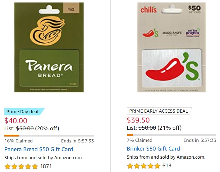 Expired Amazon Buy 50 Brinker Gift Card For 39 50 Panera For 40 Gc Galore - 40 dollar roblox card
