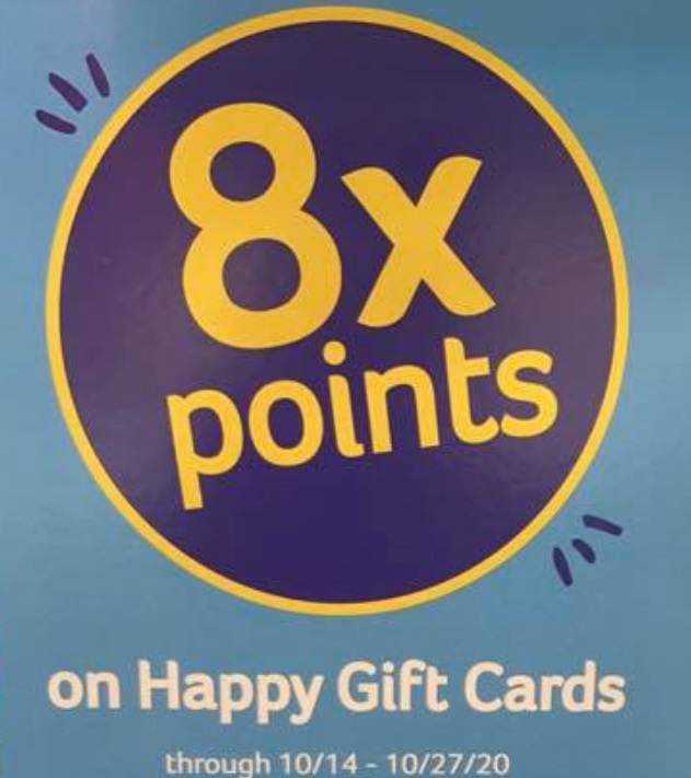 BI-LO 8x Happy Gift Cards