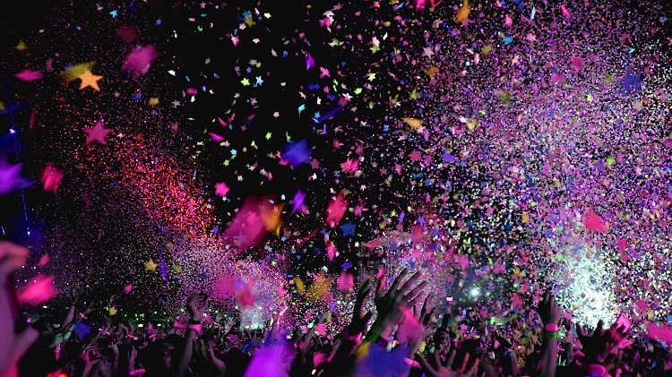 Party celebration confetti