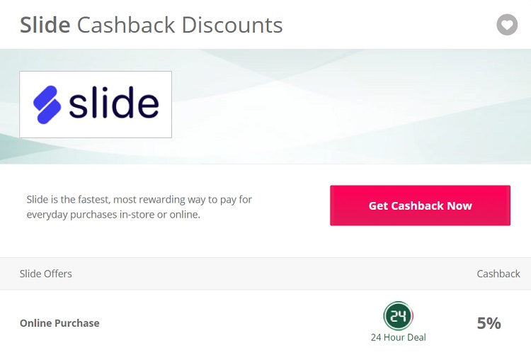 TopCashback Slide