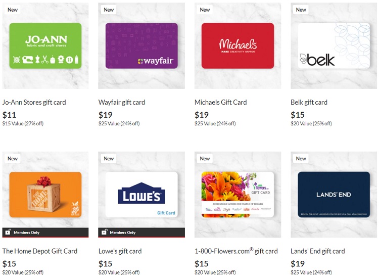 Aarp Rewards Save 24 27 On Select Gift Cards Home Depot Lowe S Wayfair Michaels More Gc Galore - end of obby reward s roblox