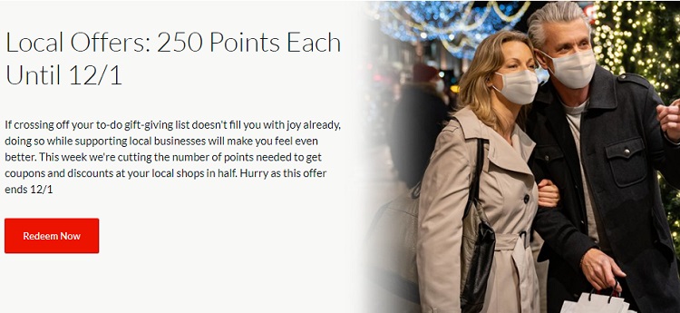 AARP Rewards Local Offers 250 Points