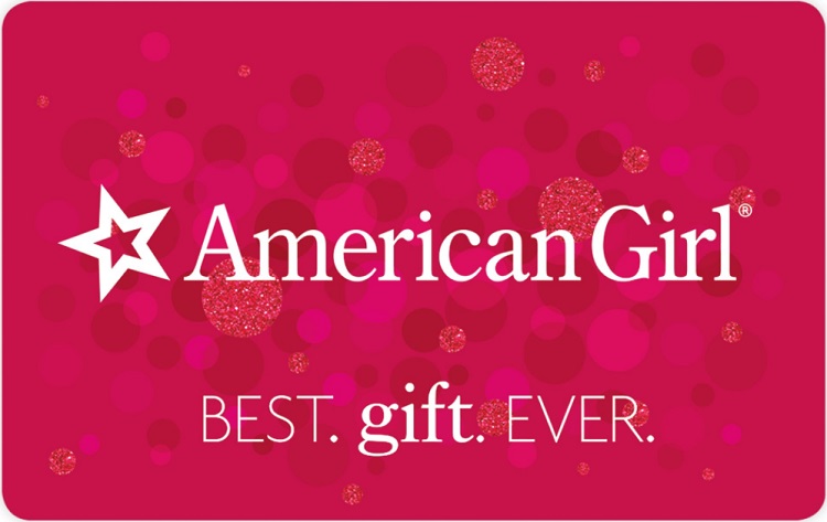 american girl gift card where to buy