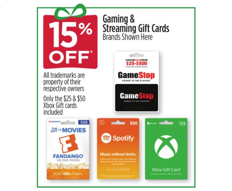 does dollar general sell xbox live cards