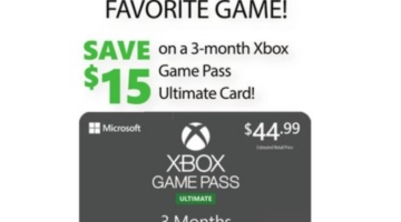 Giant Eagle Xbox Game Pass 11.26.20