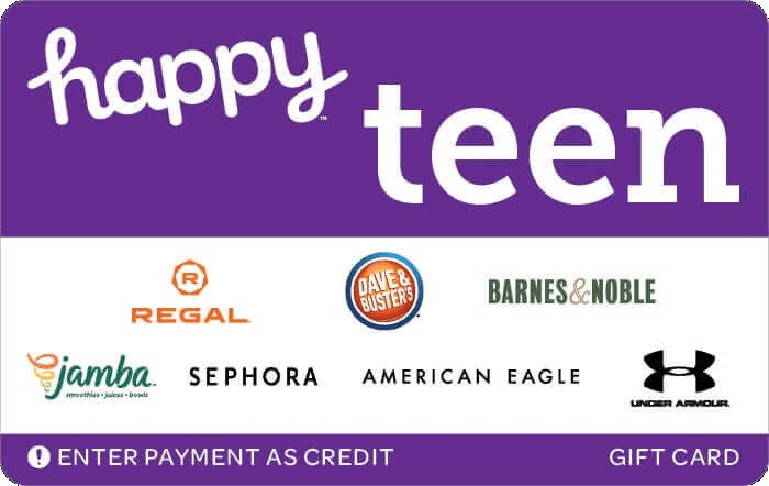 Happy Teen Gift Card