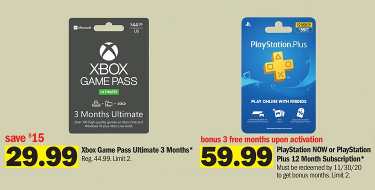 playstation plus 3 month gift card