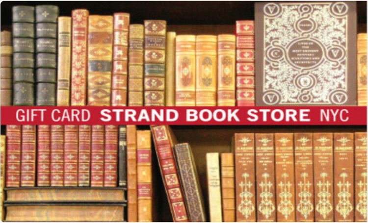 Strand Book Store Gift Card