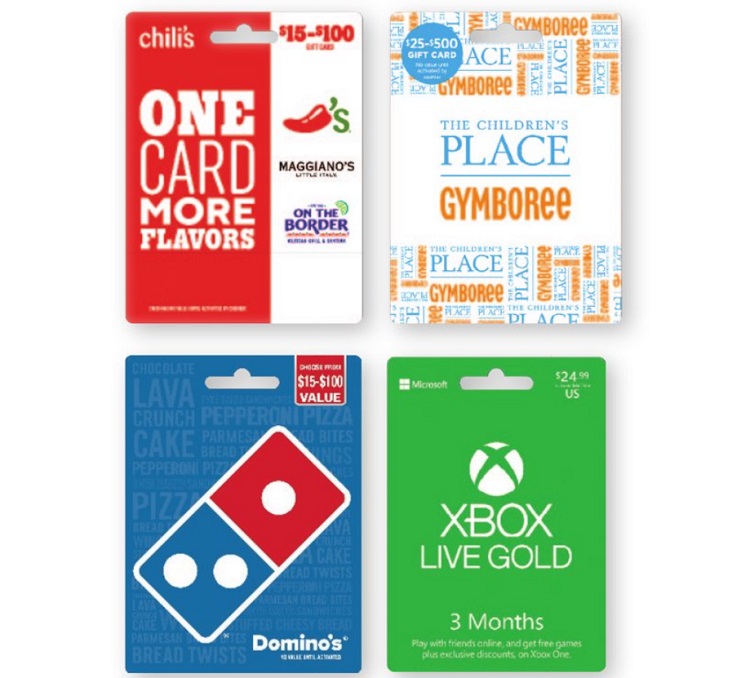 Expired Walgreens Buy 2x Select Gift Cards Get 10 Walgreens Gift Card Free Brinker Domino S The Children S Place Gymboree Xbox Live Gc Galore - can i buy roblox gift cards at walgreens