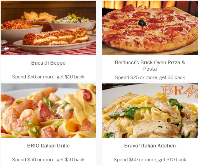 (EXPIRED) Restaurant Amex Offers: Save 20% At Select Restaurants (Buca ...