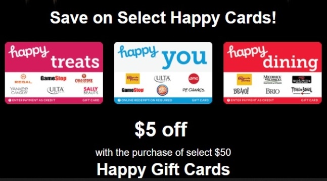 Example of a GiftCardMall deal
