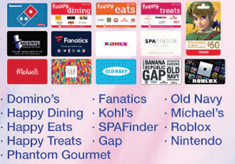 Expired Market Basket Save 10 On Select Gift Cards Happy Treats Kohl S Nintendo Eshop More Gc Galore - roblox kohls