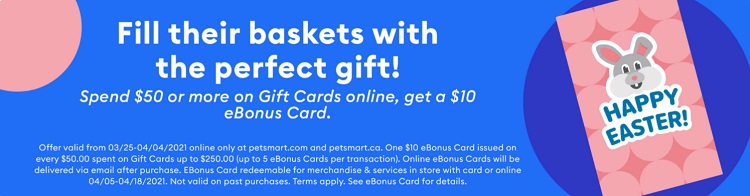 Petsmart bonus card