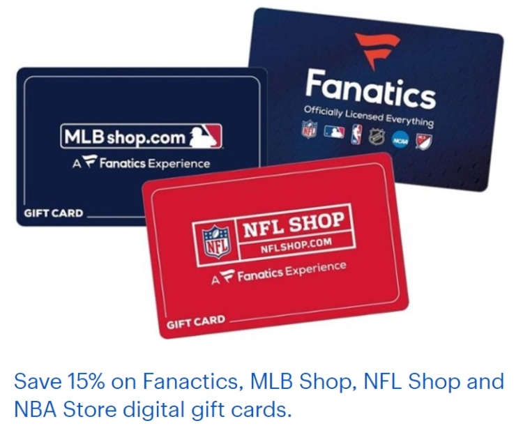 NFLShop.com by Fanatics eGift Card: Gift Cards