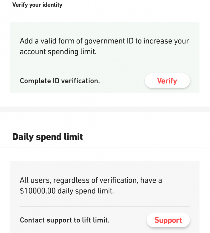 Fluz app - ID verification