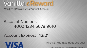 Newegg Vanilla eReward Visa