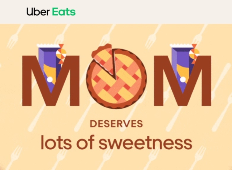 Uber Eats Mother's Day