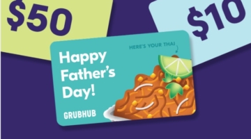 Grubhub bonus card offer