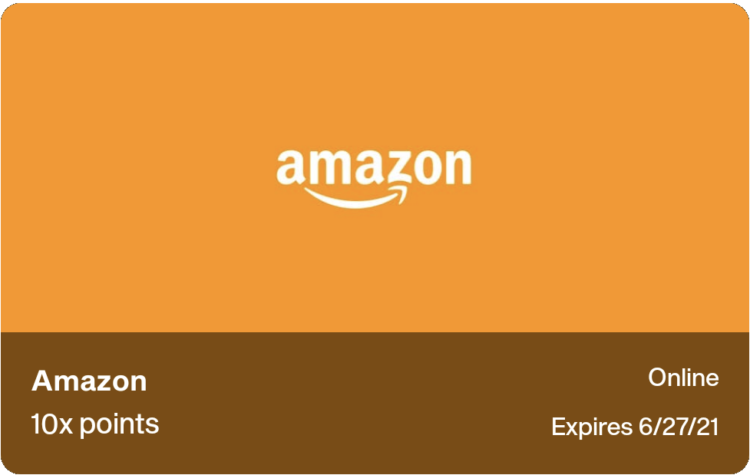 Point debit card 10x Amazon